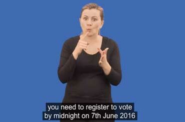 Welsh subtitling for The Electoral Commission