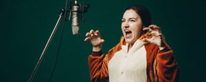 Character voice over