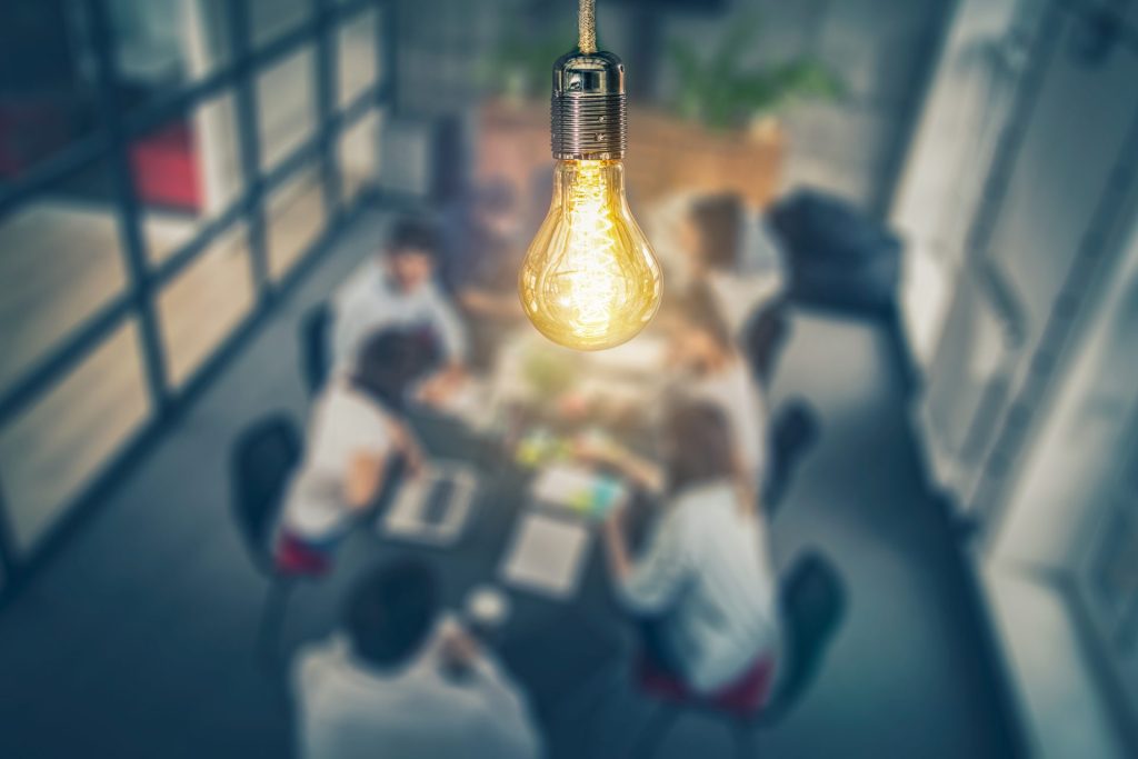 Group of people in a meeting