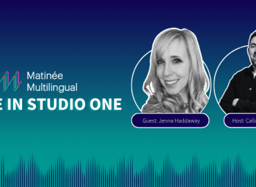 Youre in Studio One with Jenna Haddaway
